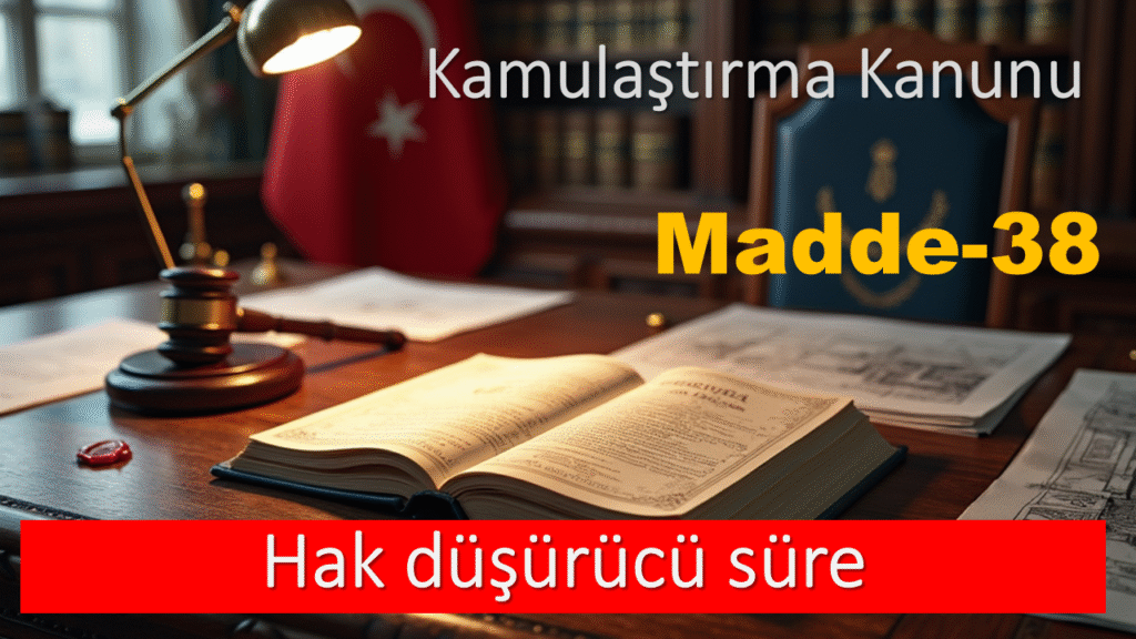 Kamulaştırma Kanunu Madde 38