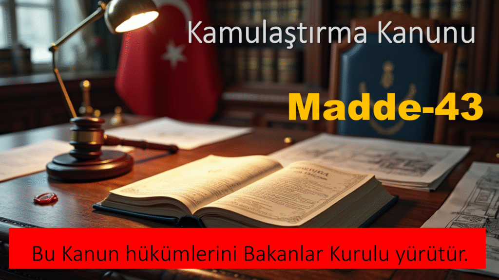 Kamulaştırma Kanunu Madde 43